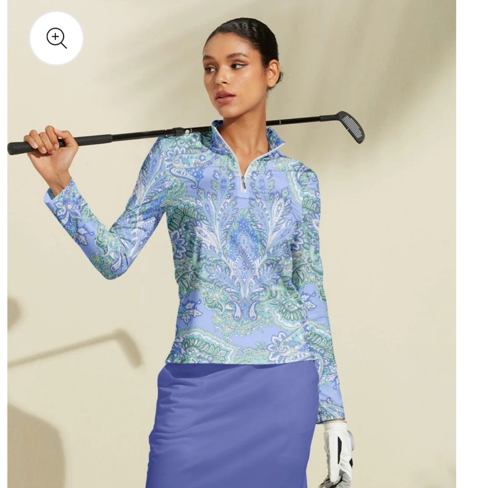 Pretty Feminine Pullover UPF50+ ACE GOLF size xl nWOT